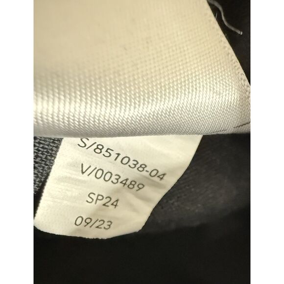 Athleta Size L Retreat Wide Leg Mid Rise Linen Pants Black 851038 Large - Picture 9 of 11